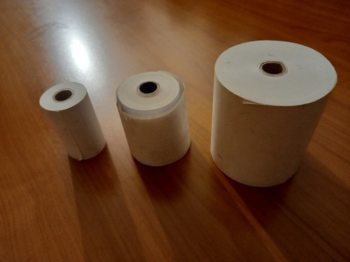 Rotoli carta termica