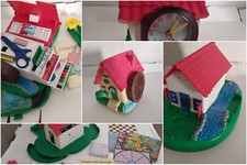 Mulino Bianco, Casette incomplete by Barilla, VINTAGE