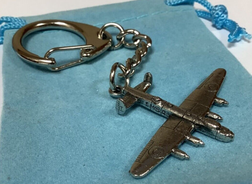 Lancaster bomber silver pewter - lancaster,