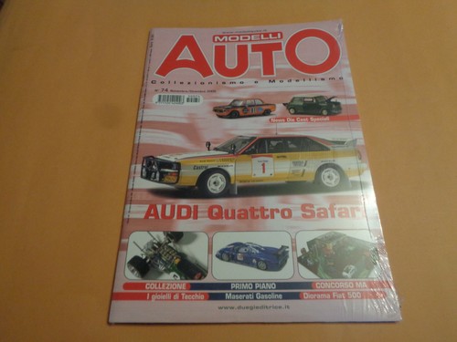 Rivista modelli auto - modelli, n°
