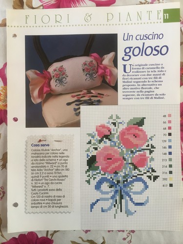 Schema punto croce ricamo - schema,