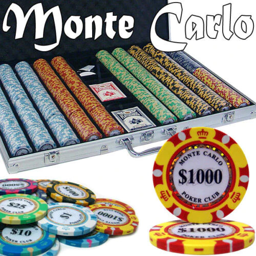 Set 1000 fiches poker
