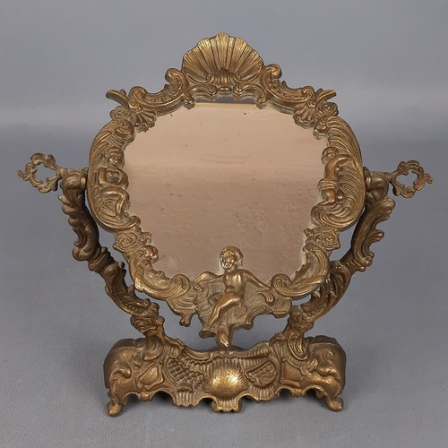 Specchiera tavolo ottone - specchiera, da