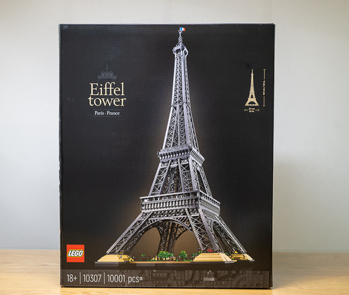 Lego 10307 icons torre eiffel - 10307,