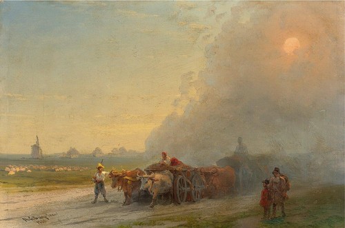 Ivan aivazovsky carretti - aivazovsky, di