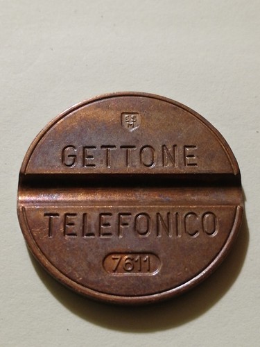 Gettone telefonico 7611 - telefonico,