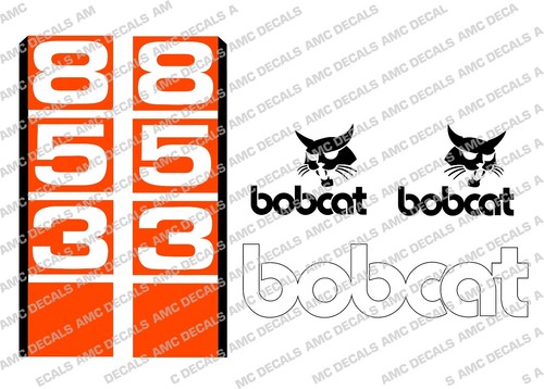 Set adesivi per bobcat - adesivi,
