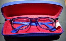 Occhiali Kids originali Ray Ban - Mod. RB 1601 Junior - Blu - Misure: 48/18/130