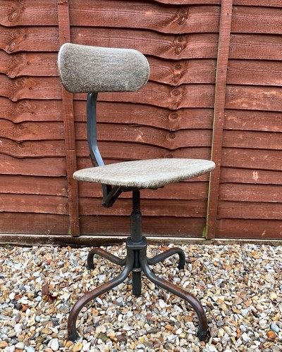 Sedia girevole mid century - sedia,