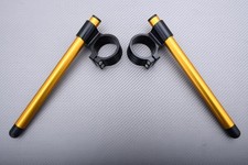 Bracelets Demi-Guidons Réhaussés Noir-Or 50mm DUCATI MONSTER S4 S4/RS/Tricolore