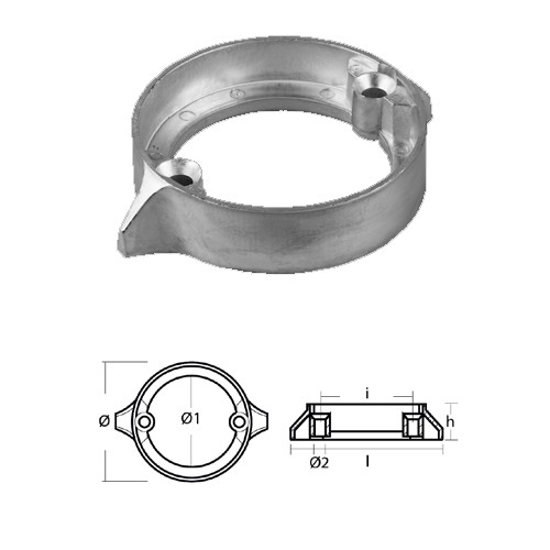 Tecnoseal 00704bisal anodo - tecnoseal,