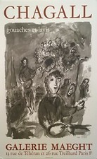 Poster originale Chagall 1977