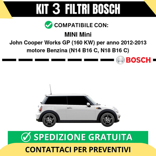 Kit bosch filtri tagliando - 3,