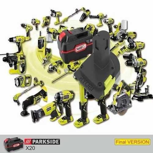 Adattatore parkside x20 - adattatore,