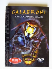 CALABRONI l'attacco dello sciame Documentario serie Natura killer DVD + Book