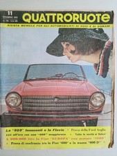 QUATTRORUOTE NOVEMBRE 1960