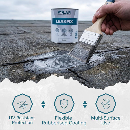 Polar leak seal - leak, paint