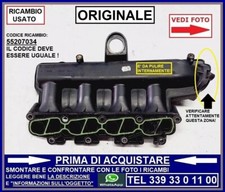 COLLETTORE ASPIRAZIONE FIAT LANCIA G PUNTO QUBO FIORINO IDEA Y YPSILON MUSA 1.3