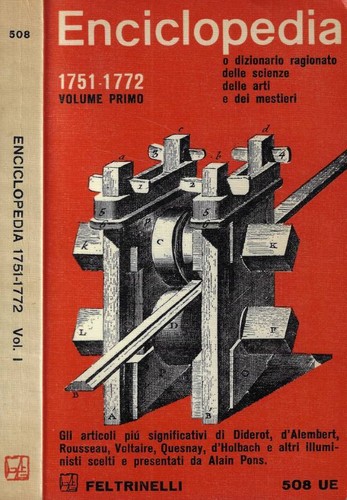 Enciclopedia 1751 1772 vol i - enciclopedia, vol.