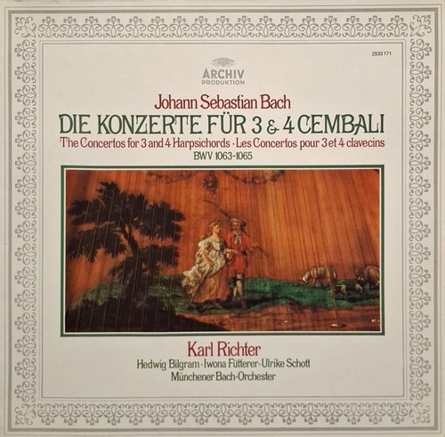 Bach concerti per 3 e - bach, 4