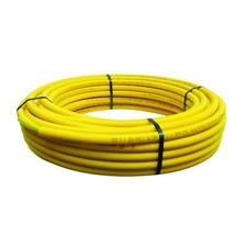 Tubo multistrato giallo rivestito giallo per gas 16x2,0mm rotolo da 50mt