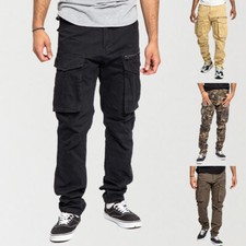 Victorious Pantaloni Jogger Cargo Uomo Casual Utility Tasca Grande DL1291