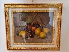 Salvatore Langella - Olio Su Tela 30x25 - Natura Morta - Incorniciato 40x35