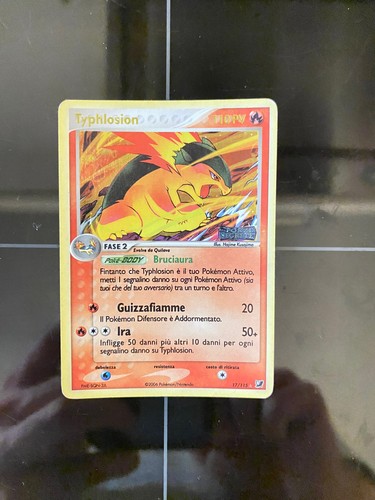 Pokémon typhlosion 115 ex - typhlosion, 17/115