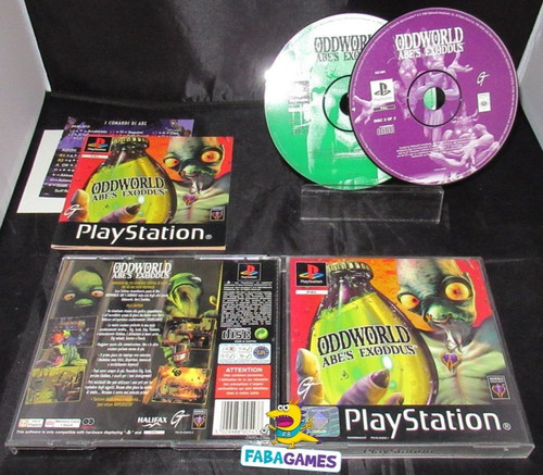 Ps1 oddworld abe exoddus - abe's, _