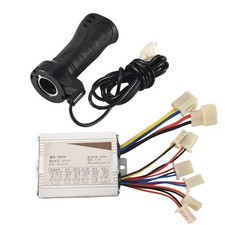 2X(24V 500 Watt DC Motore Bici Elettrica Buched Controller Box con6674