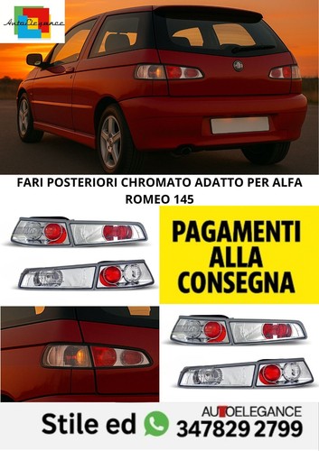 Fari posteriori chrome adatto - posteriori,
