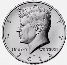 USA - 2025D - Kennedy 1/2 $ -