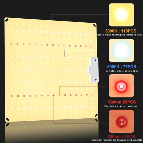 Lampada led grow - led, 1000w