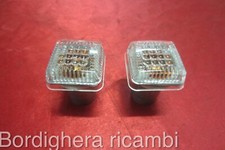COPPIA FRECCE FANALINI LATERALI BIANCHE INDICATOR LENS FORD ESCORT RS COSWORTH 