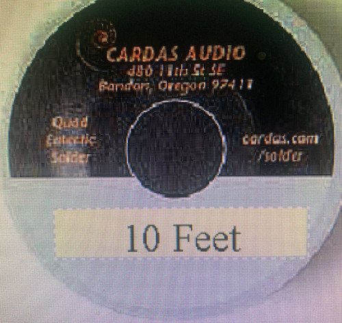 Cardas audio quad - quad, eutectic