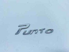 WRITTEN FIAT PUNTO LOGO EMBLEM