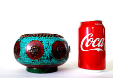 ANTICO VASO CIOTOLA SMALTATA