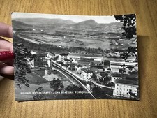CARTOLINA SPIGNO MONFERRATO ZONA STAZIONE FERROVIARIA VIAGGIATA 1954 GG