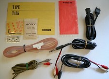 Sony Tape Talk TC accessori registratore a bobina reel to reel vintage 