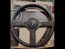 ALFA ROMEO FIAT PORSCHE BMW VOLANTE NARDI PELLE NERO STEERING WHEEL
