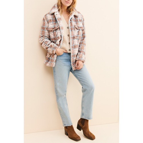 Giacca camicia pelliccia
