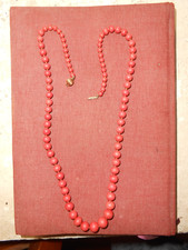 Collana Antica Victoria Corallo Naturale Susta Oro 750 Kt