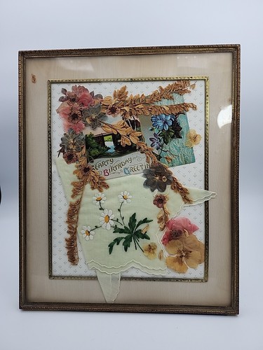Collage fiori secchi - collage,