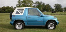 98752 White Soft Top with