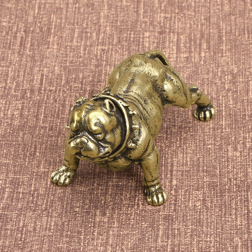 Statua statuina cane - , ottone