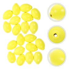  50 Pcs Oggetti Per La Casa Perline Di Legno Ciondoli Fai -da -te