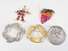 Spilla accessori moda donna set 5 pezzi