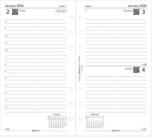 Ricarica per agenda con - per,