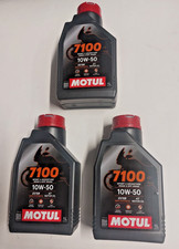 MOTUL 7100 10W-50 4T 100% SINTETICO OLIO MOTORE 3 LITRI MOTO STRADA FUORISTRADA