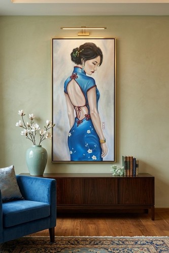 Giada quadro dipinto - , mano